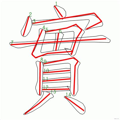 14劃的字|全字筆畫為14的漢字